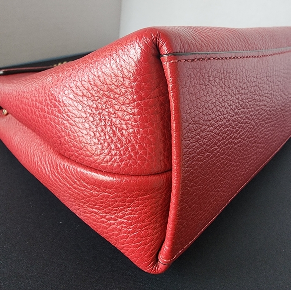 Coach Tammie 2Way Satchel, Red, 2021, EUC - Picture 5 of 9